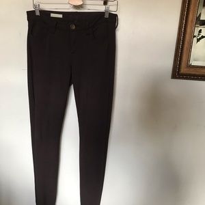 👛brown skinny stretchy slacks👛